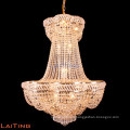 Luxe lumière lager pendentif vintage lampe acrylique lustre en cristal